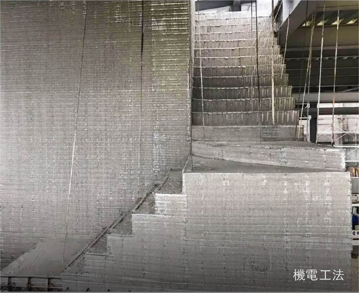 建築機電與結構工程現場